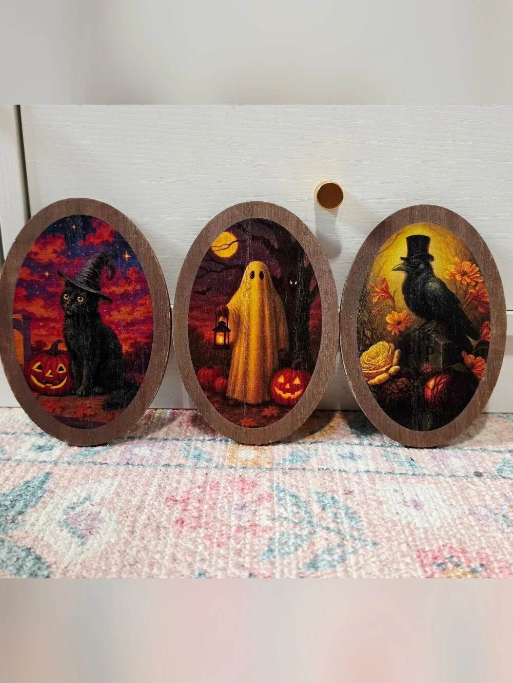 Target Bullseye Playground Halloween 2026 Wood Icon Decor Full Set